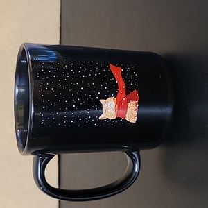 Cat In Snow Coffee Mug